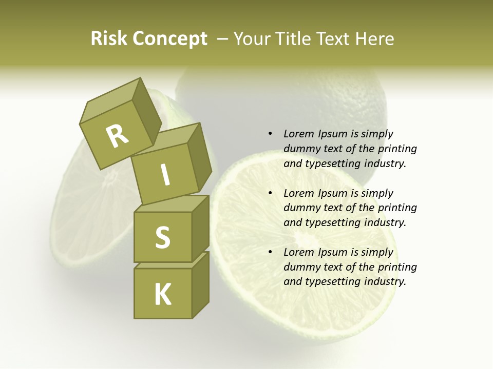 Close Up Acid Vegetable PowerPoint Template