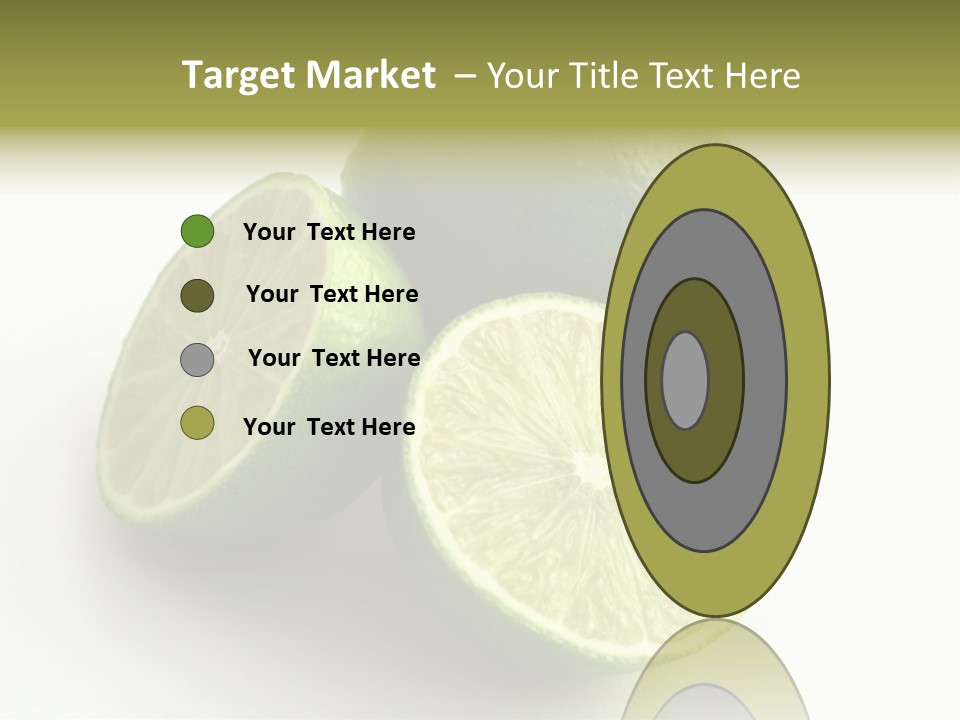 Close Up Acid Vegetable PowerPoint Template