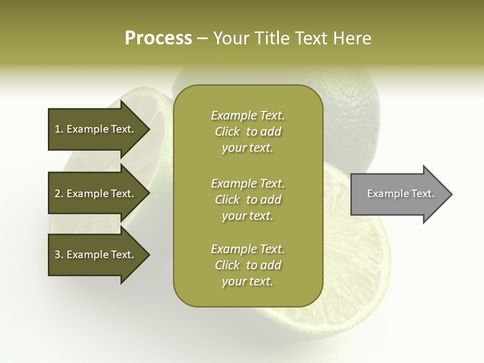 Close Up Acid Vegetable PowerPoint Template