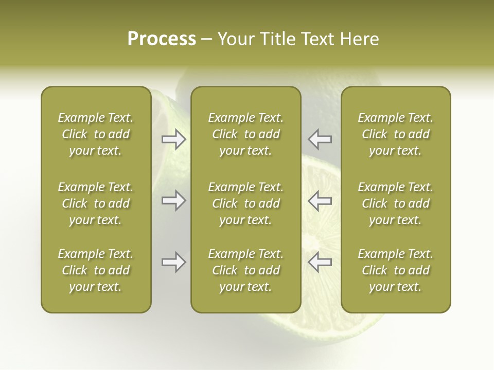 Close Up Acid Vegetable PowerPoint Template
