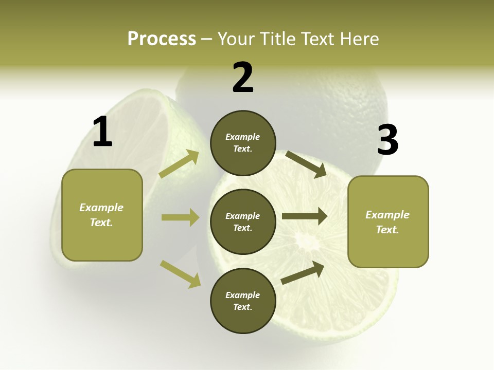 Close Up Acid Vegetable PowerPoint Template