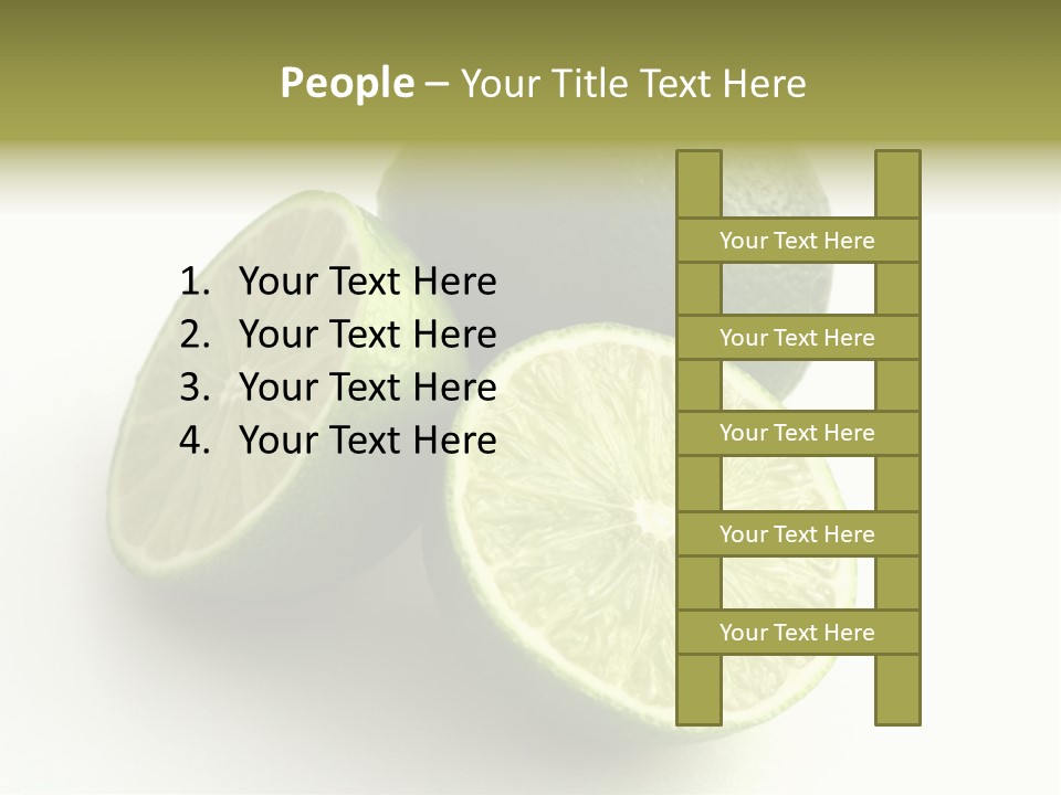 Close Up Acid Vegetable PowerPoint Template