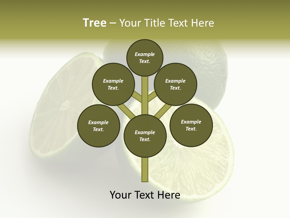 Close Up Acid Vegetable PowerPoint Template