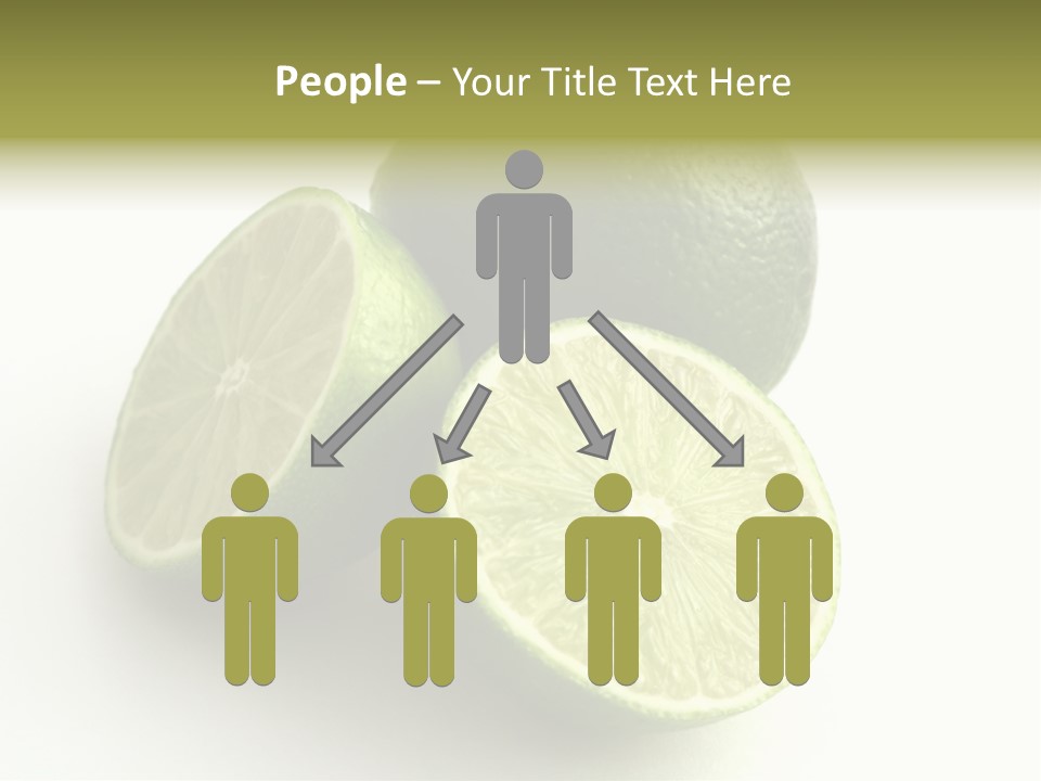 Close Up Acid Vegetable PowerPoint Template