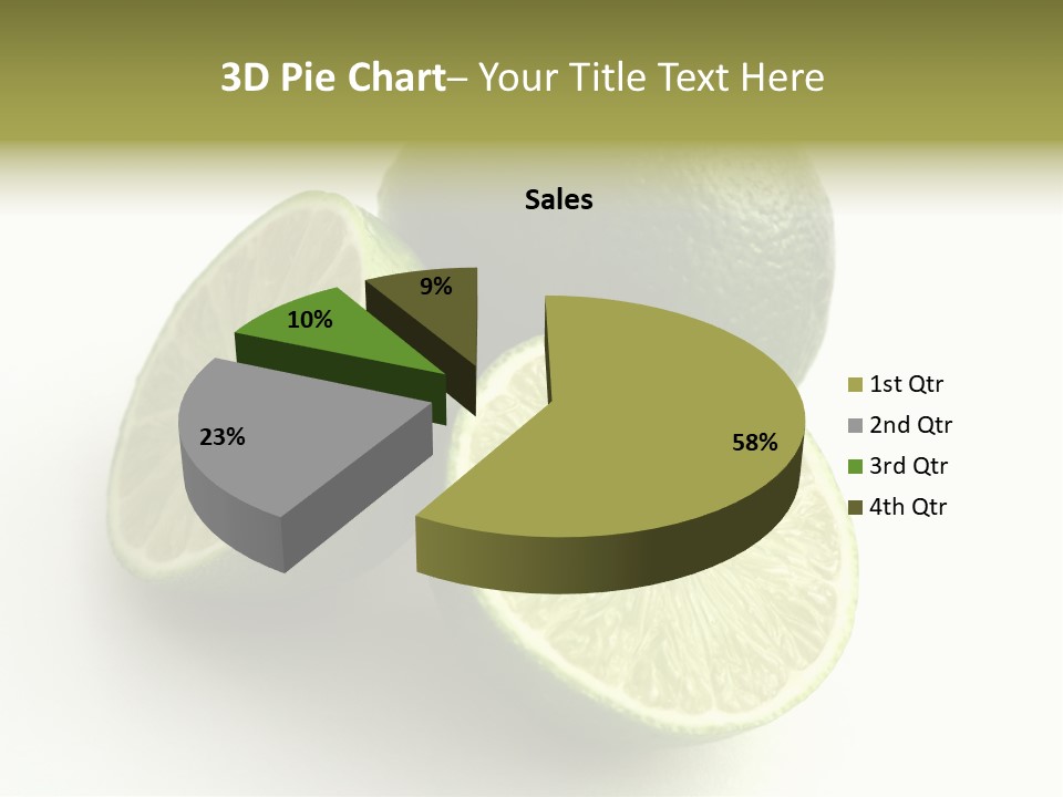 Close Up Acid Vegetable PowerPoint Template