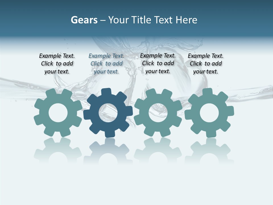 Festive Transparent Bow PowerPoint Template