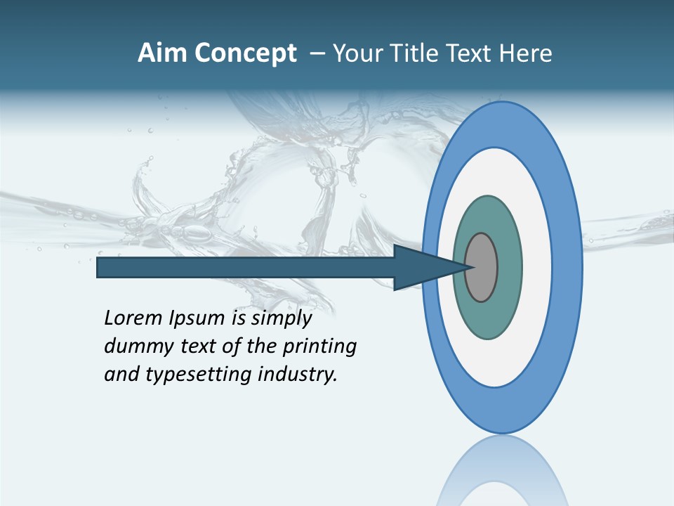 Festive Transparent Bow PowerPoint Template