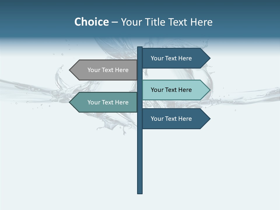 Festive Transparent Bow PowerPoint Template