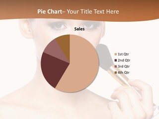 Brunette Fresh Pure PowerPoint Template