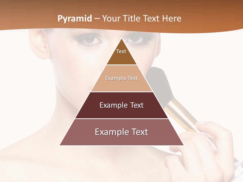 Brunette Fresh Pure PowerPoint Template