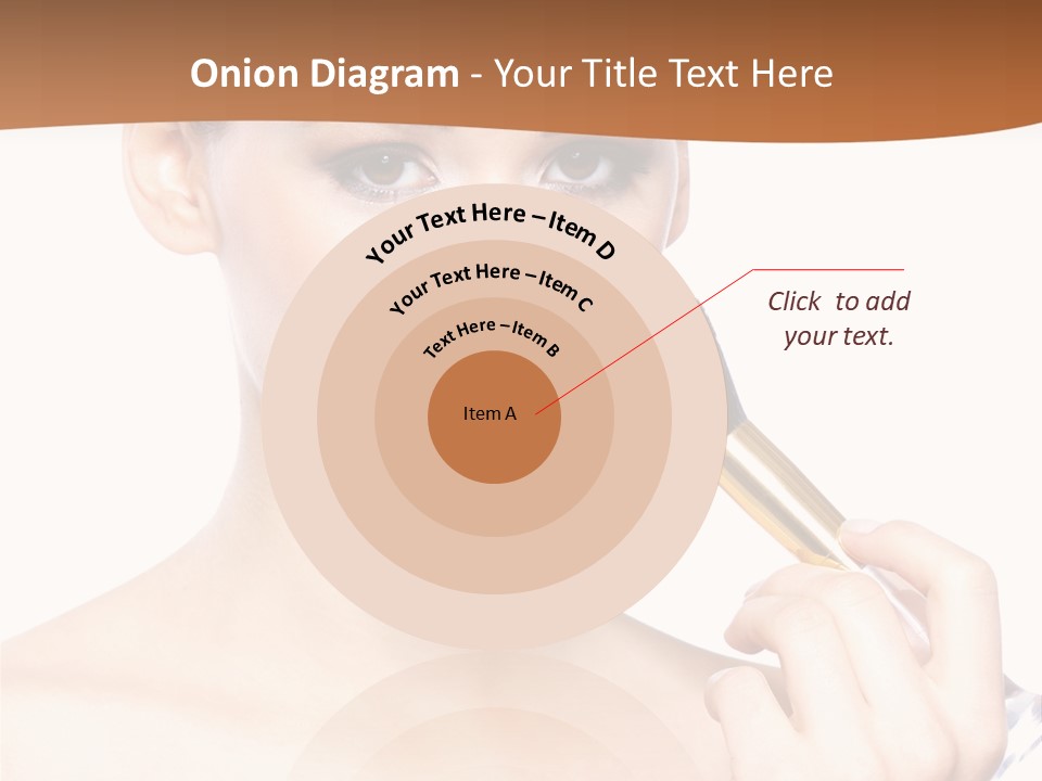 Brunette Fresh Pure PowerPoint Template