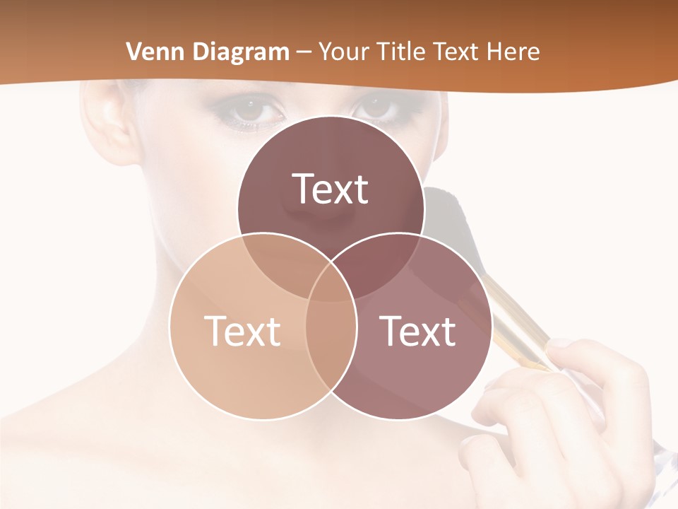 Brunette Fresh Pure PowerPoint Template