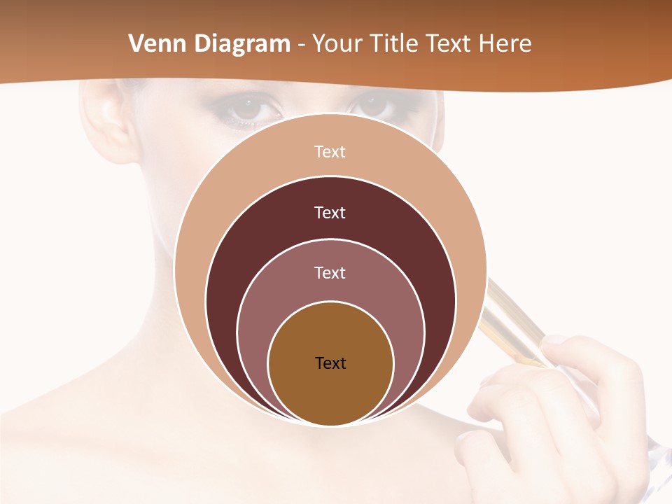 Brunette Fresh Pure PowerPoint Template