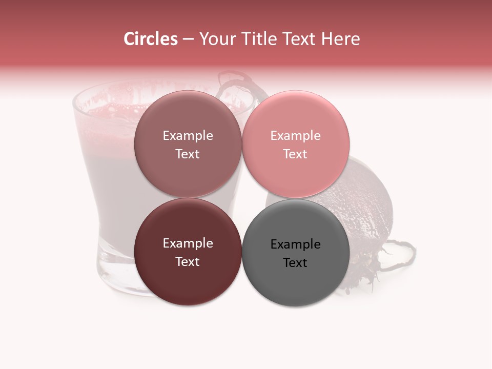 Natural Vitality Cut PowerPoint Template