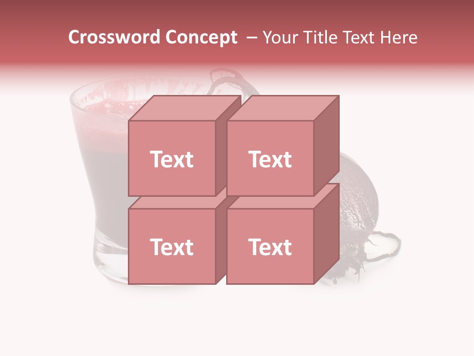 Natural Vitality Cut PowerPoint Template