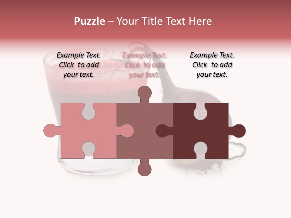 Natural Vitality Cut PowerPoint Template