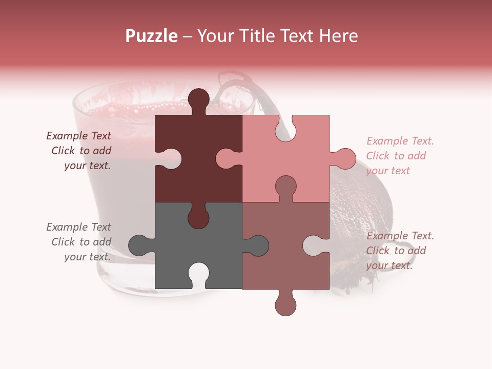 Natural Vitality Cut PowerPoint Template