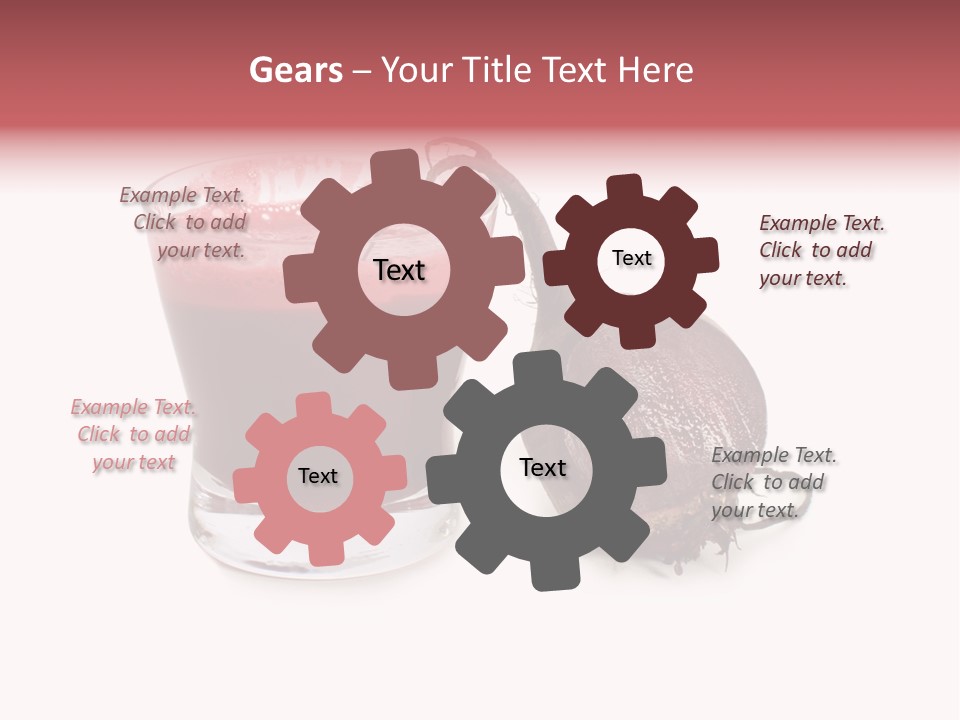 Natural Vitality Cut PowerPoint Template