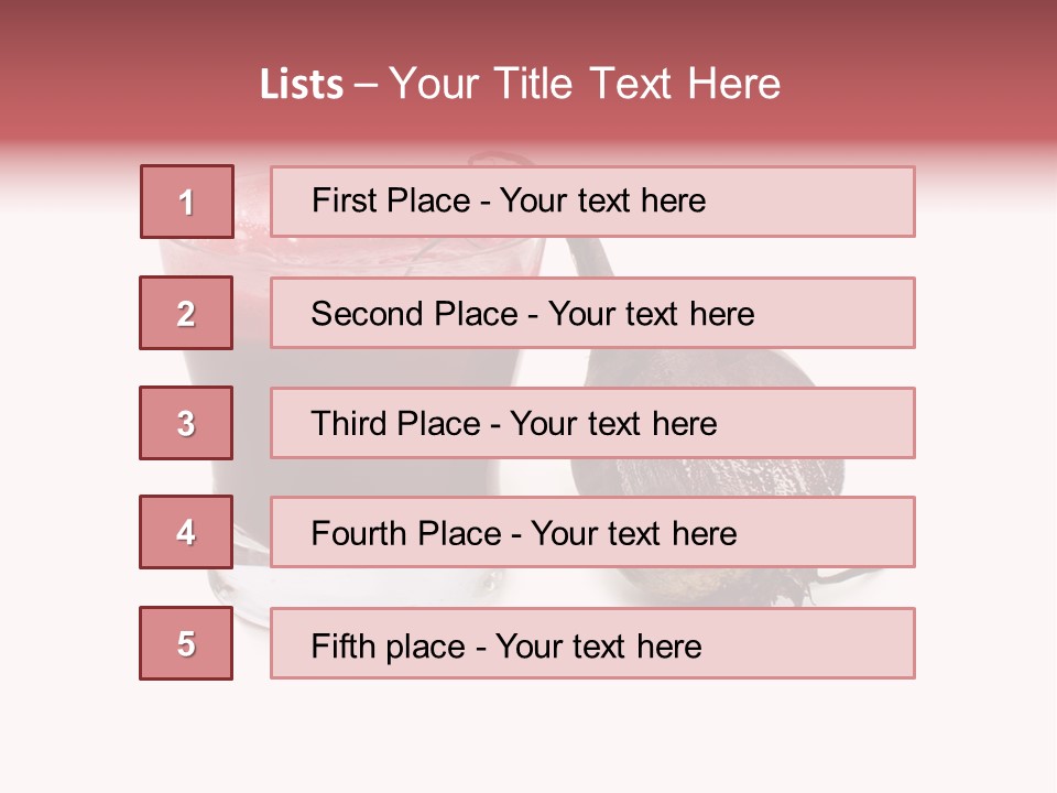 Natural Vitality Cut PowerPoint Template