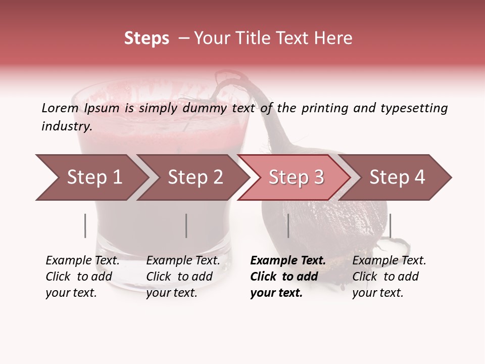 Natural Vitality Cut PowerPoint Template