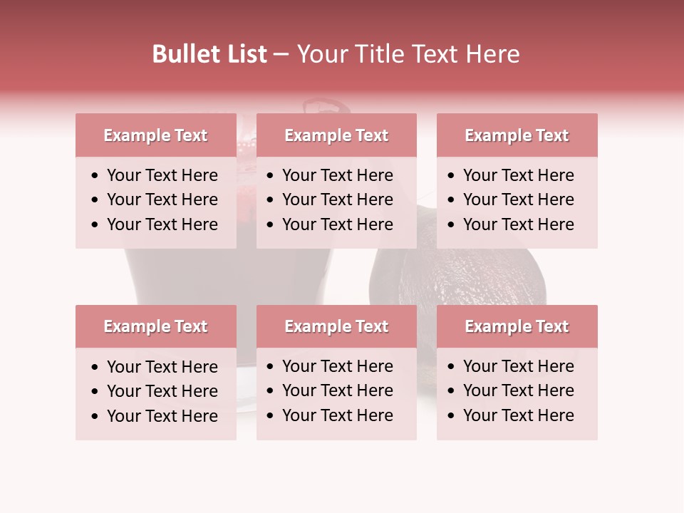 Natural Vitality Cut PowerPoint Template