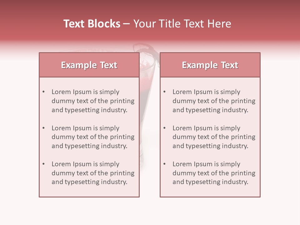 Natural Vitality Cut PowerPoint Template
