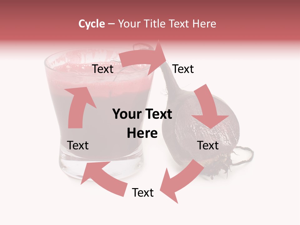 Natural Vitality Cut PowerPoint Template