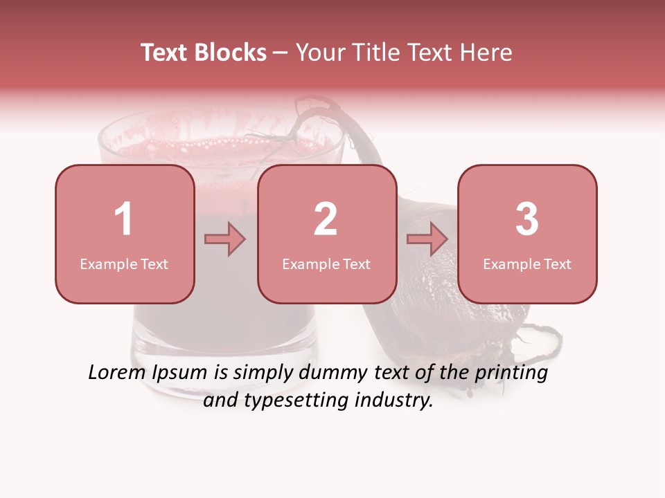 Natural Vitality Cut PowerPoint Template