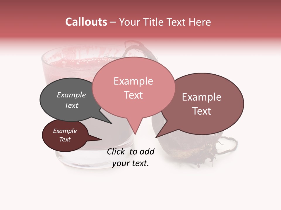 Natural Vitality Cut PowerPoint Template