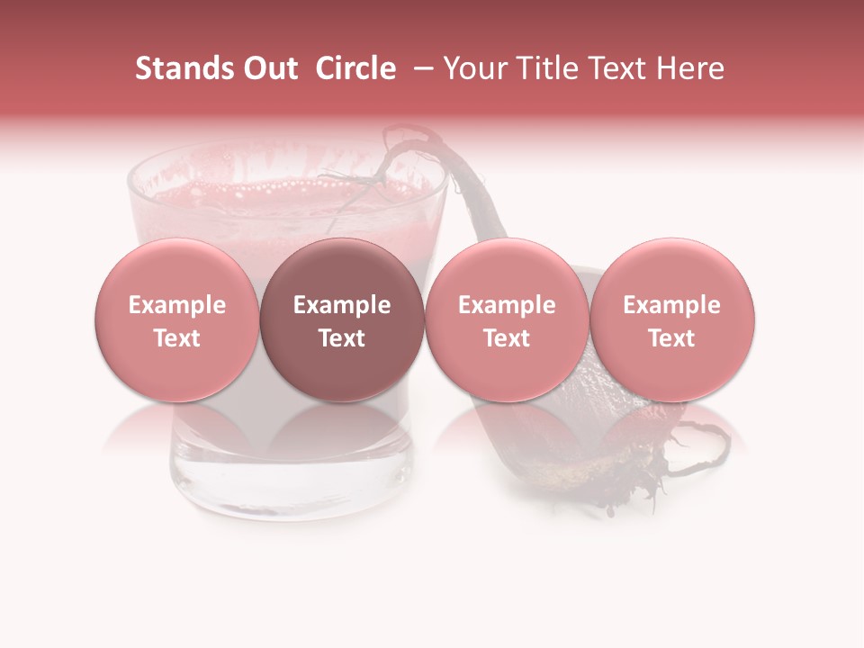 Natural Vitality Cut PowerPoint Template