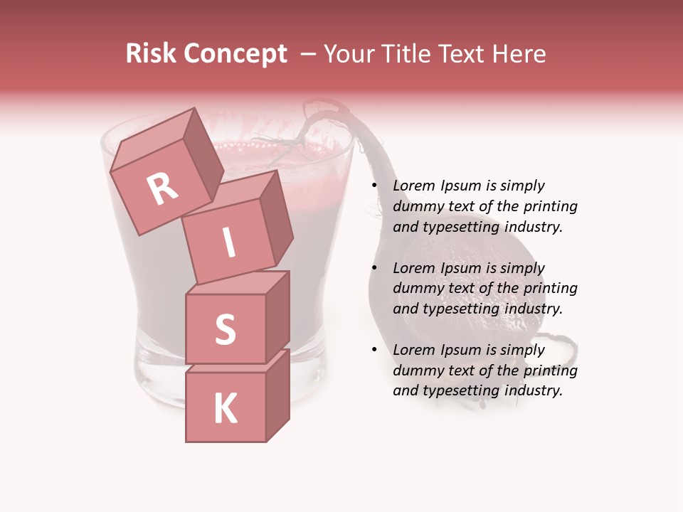 Natural Vitality Cut PowerPoint Template