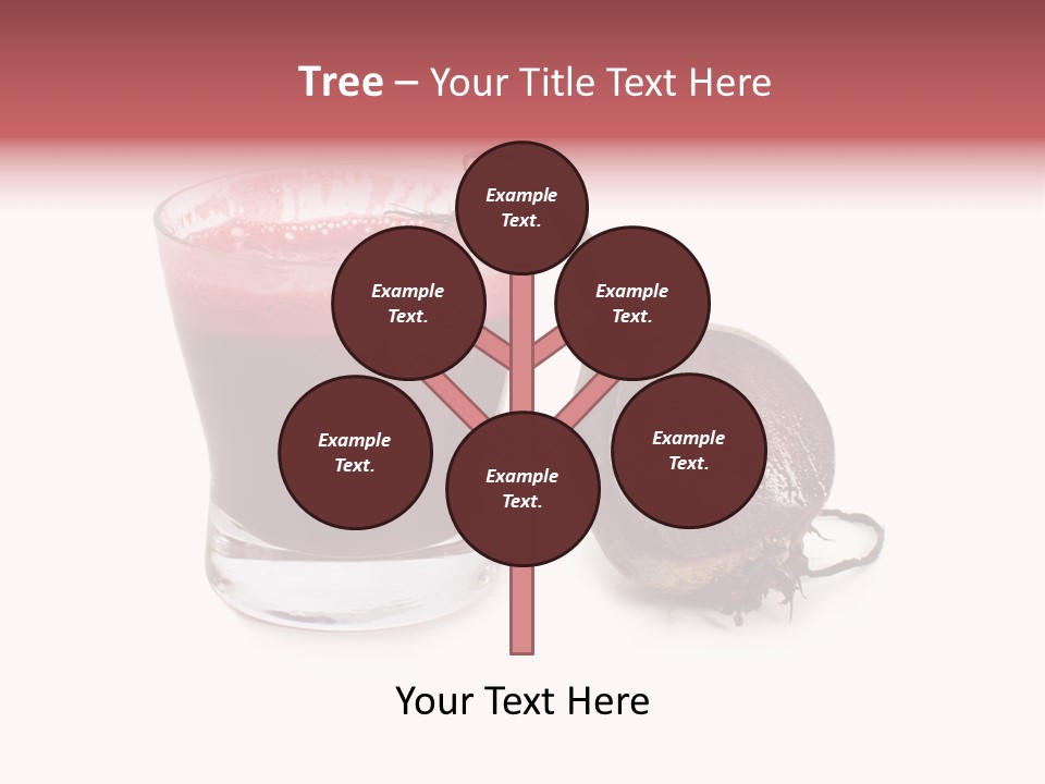 Natural Vitality Cut PowerPoint Template