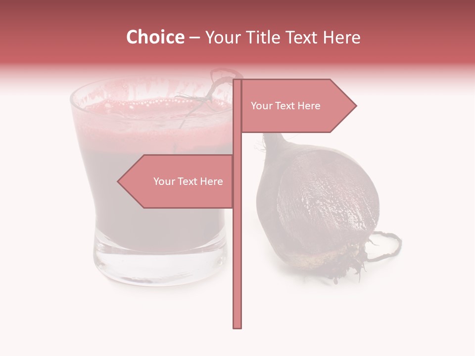 Natural Vitality Cut PowerPoint Template