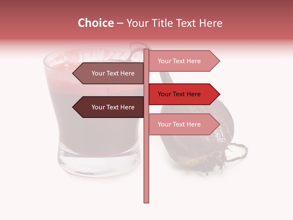 Natural Vitality Cut PowerPoint Template