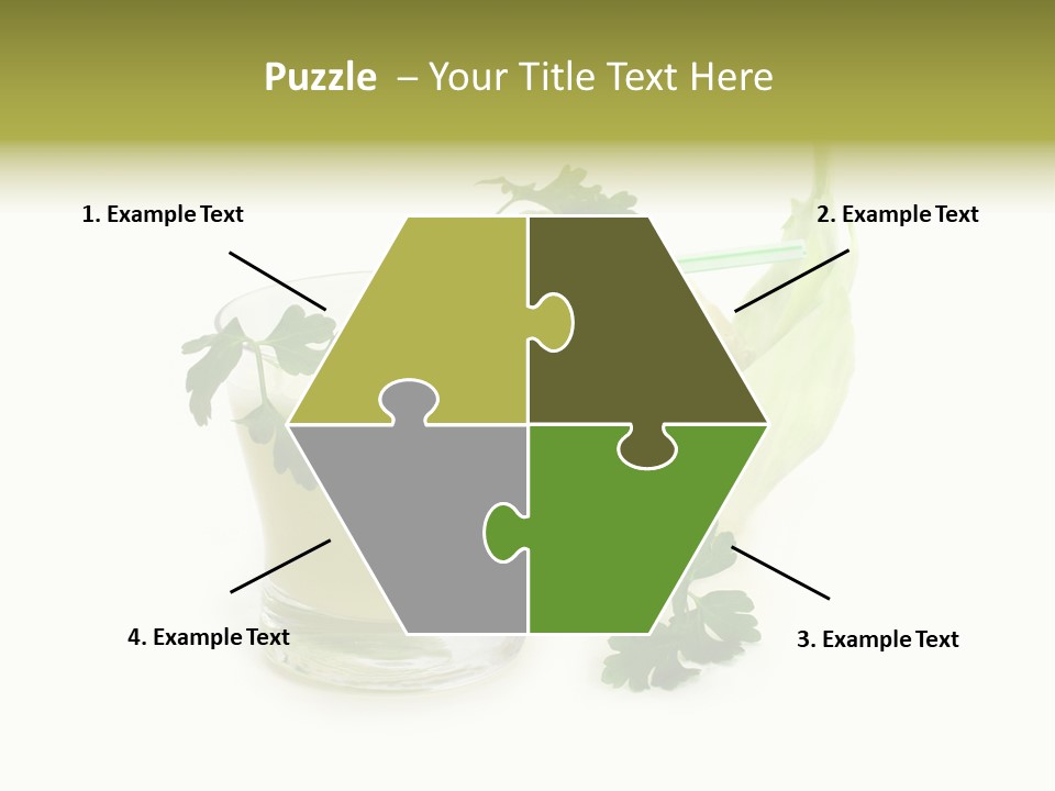 Drink Health Care Cut PowerPoint Template