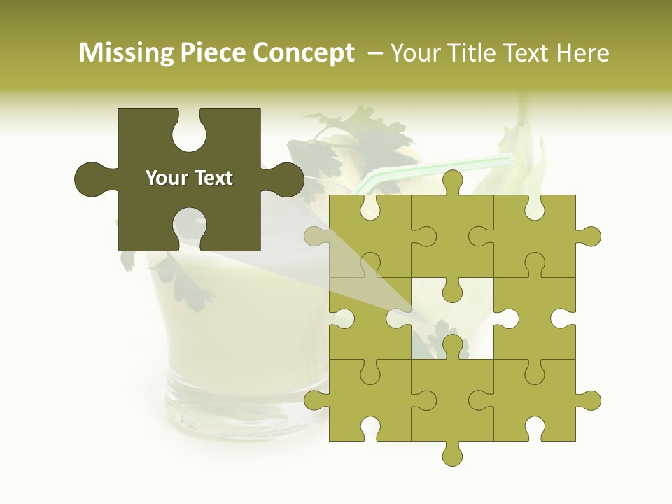 Drink Health Care Cut PowerPoint Template