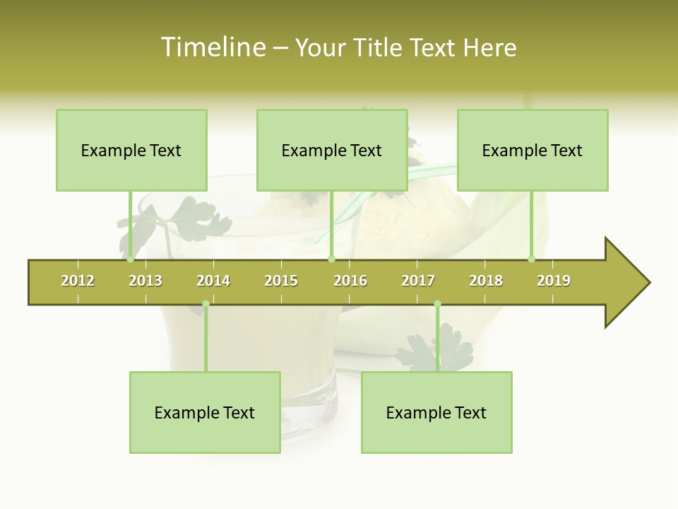 Drink Health Care Cut PowerPoint Template