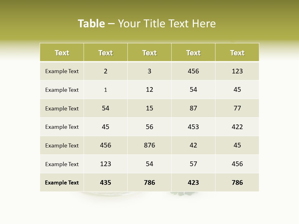 Drink Health Care Cut PowerPoint Template