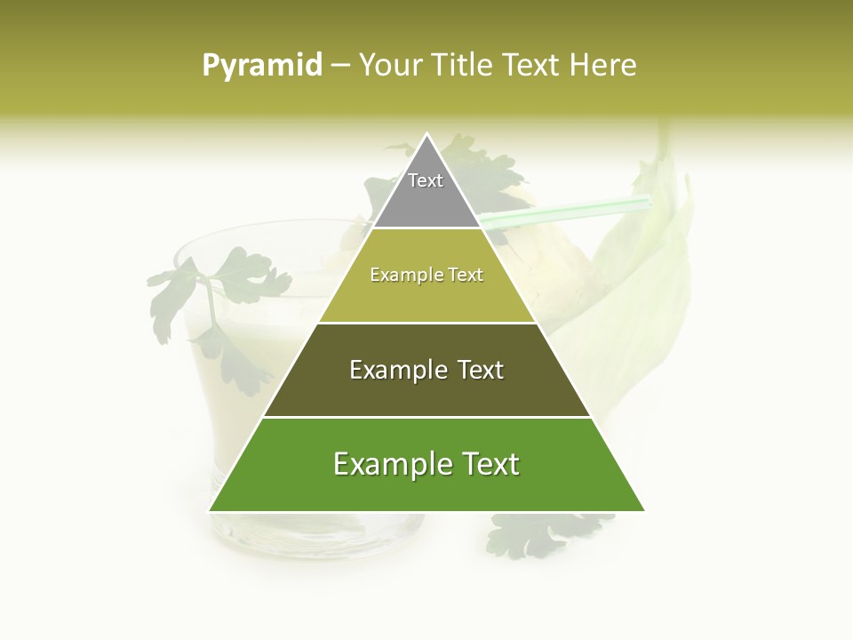 Drink Health Care Cut PowerPoint Template