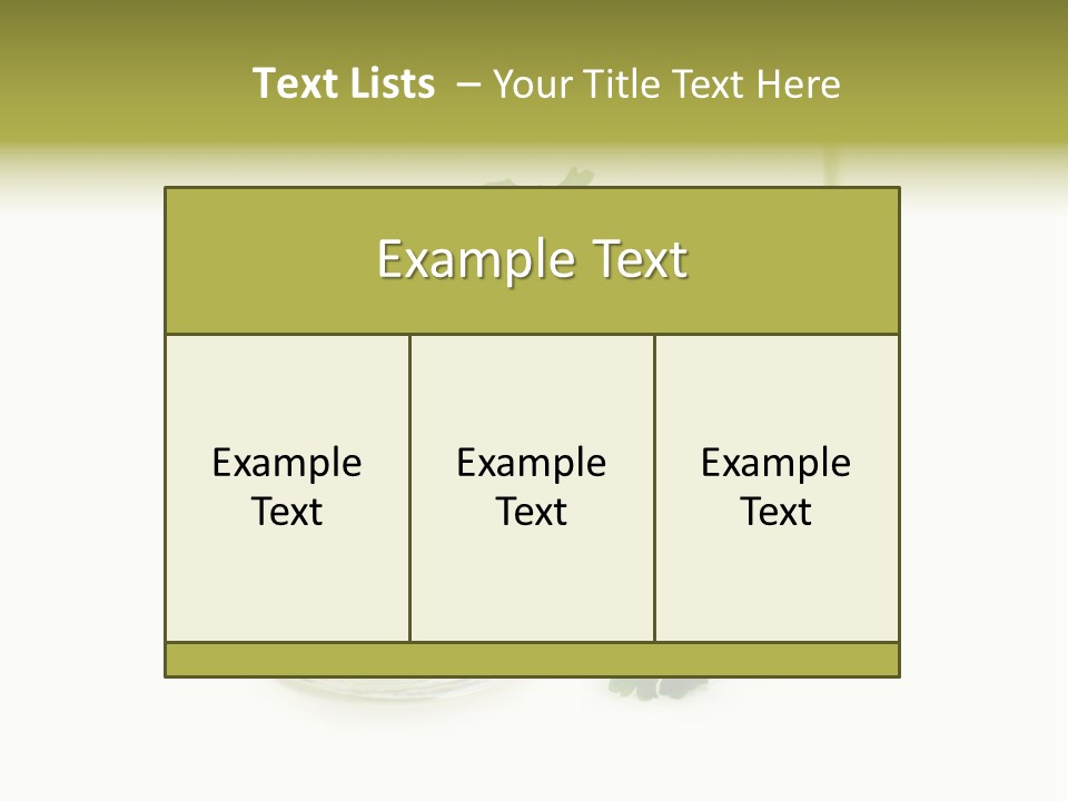 Drink Health Care Cut PowerPoint Template