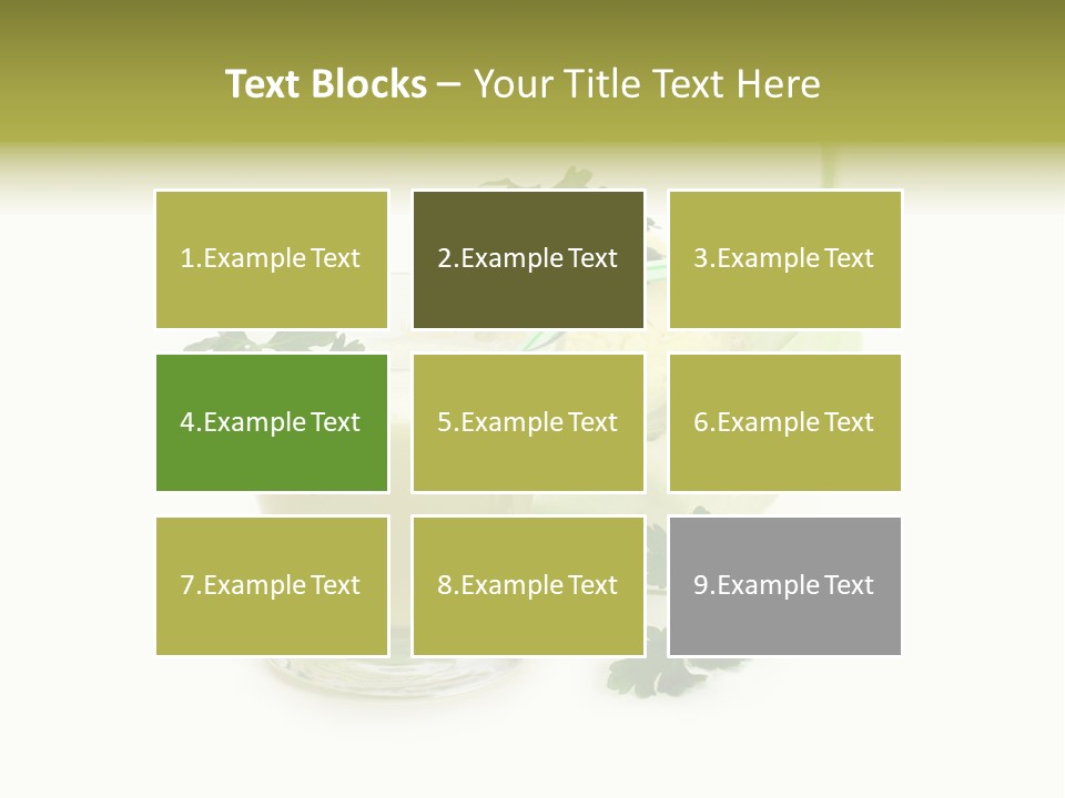 Drink Health Care Cut PowerPoint Template