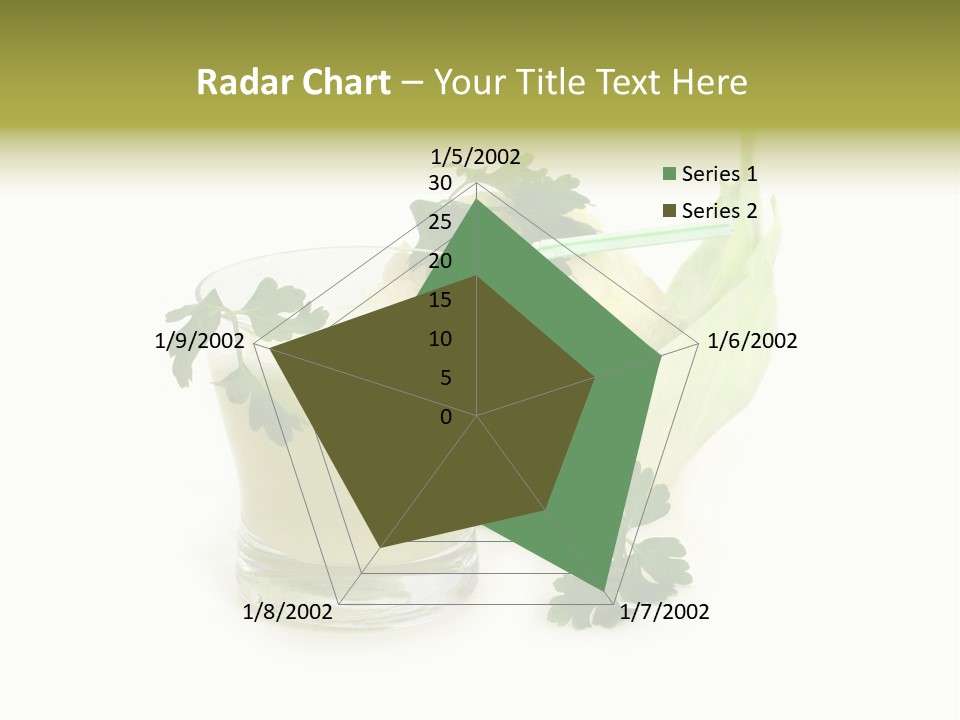 Drink Health Care Cut PowerPoint Template