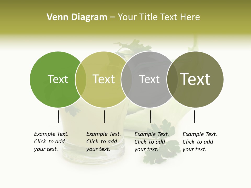 Drink Health Care Cut PowerPoint Template