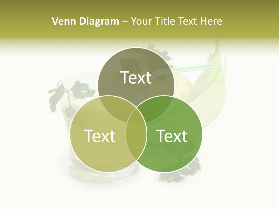 Drink Health Care Cut PowerPoint Template