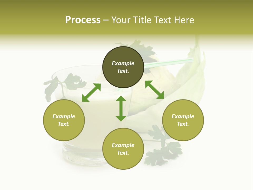 Drink Health Care Cut PowerPoint Template