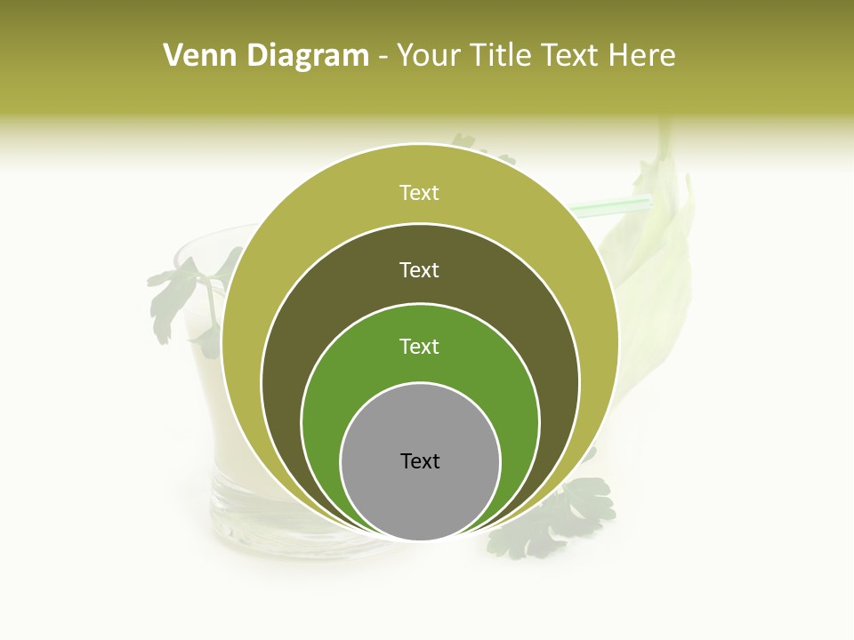 Drink Health Care Cut PowerPoint Template