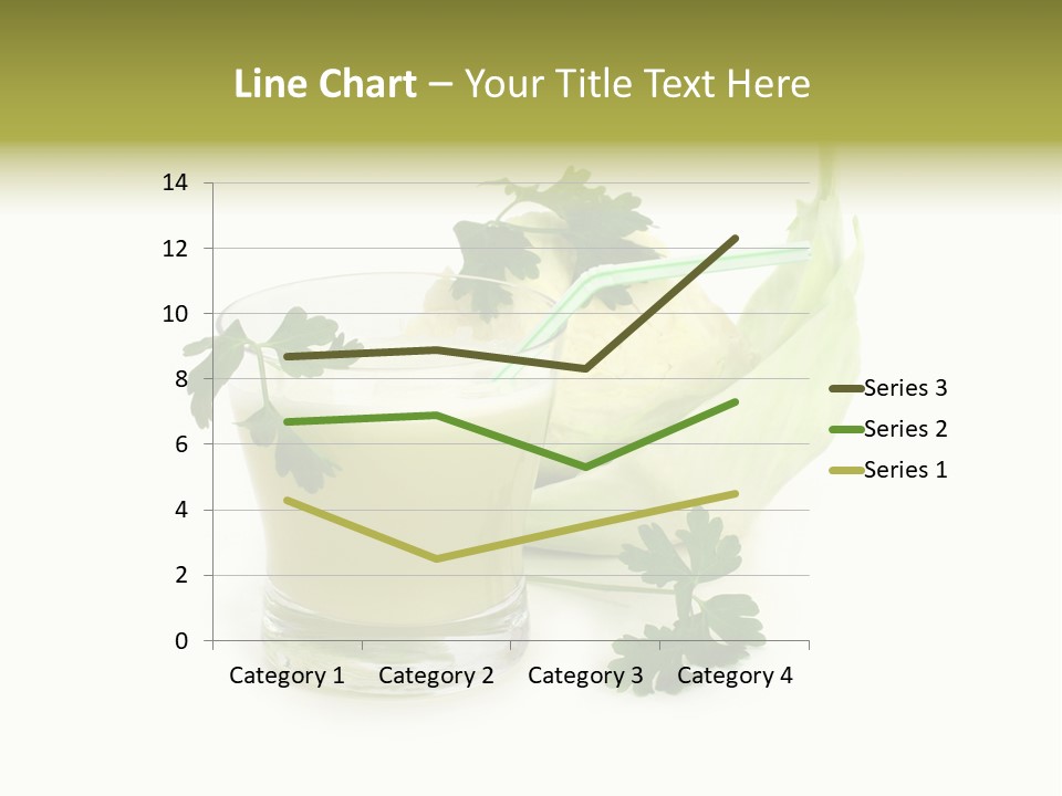 Drink Health Care Cut PowerPoint Template