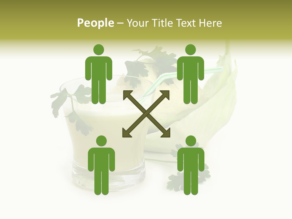 Drink Health Care Cut PowerPoint Template