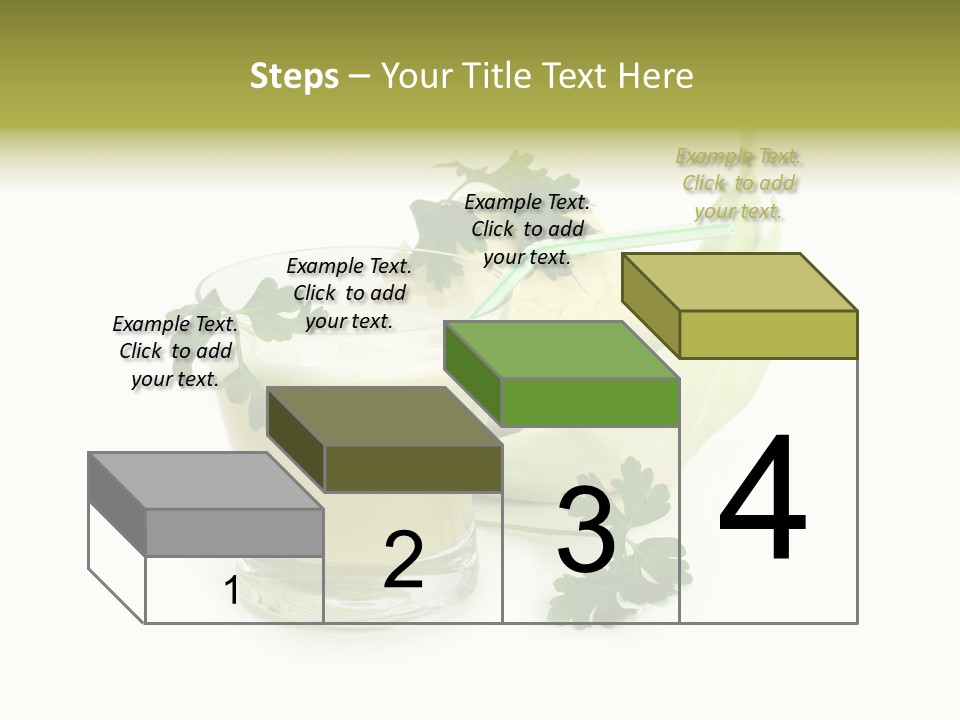 Drink Health Care Cut PowerPoint Template