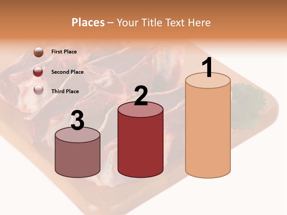 Refreshment Nobody White PowerPoint Template